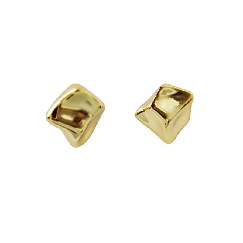 Meteorite Stud Earrings - Crystalory
