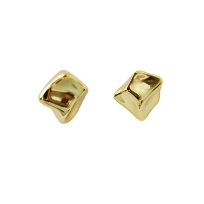 Meteorite Stud Earrings - Crystalory