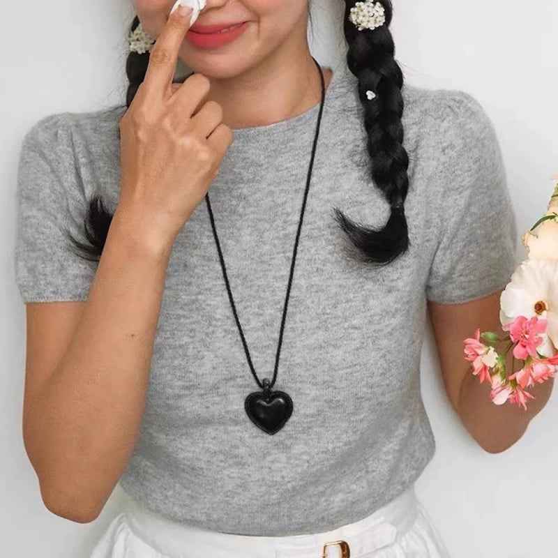 Vintage Heart Necklace - Crystalory