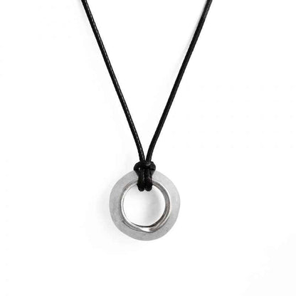 Vintage Circle Pendant Necklace - Crystalory