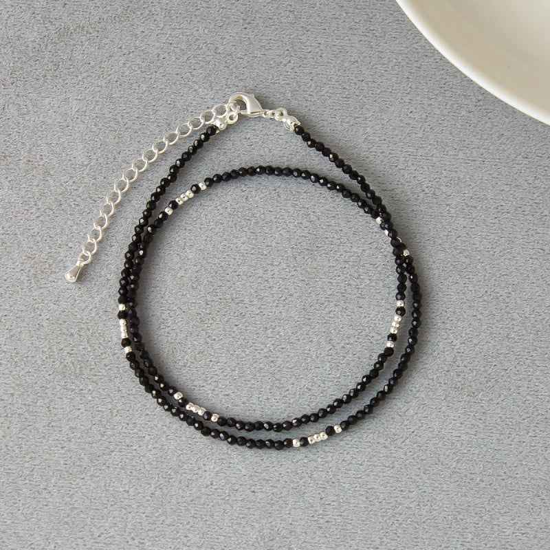 Minimalist Beaded Necklace - Crystalory