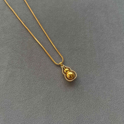 Gourd Pendant Necklace - Crystalory