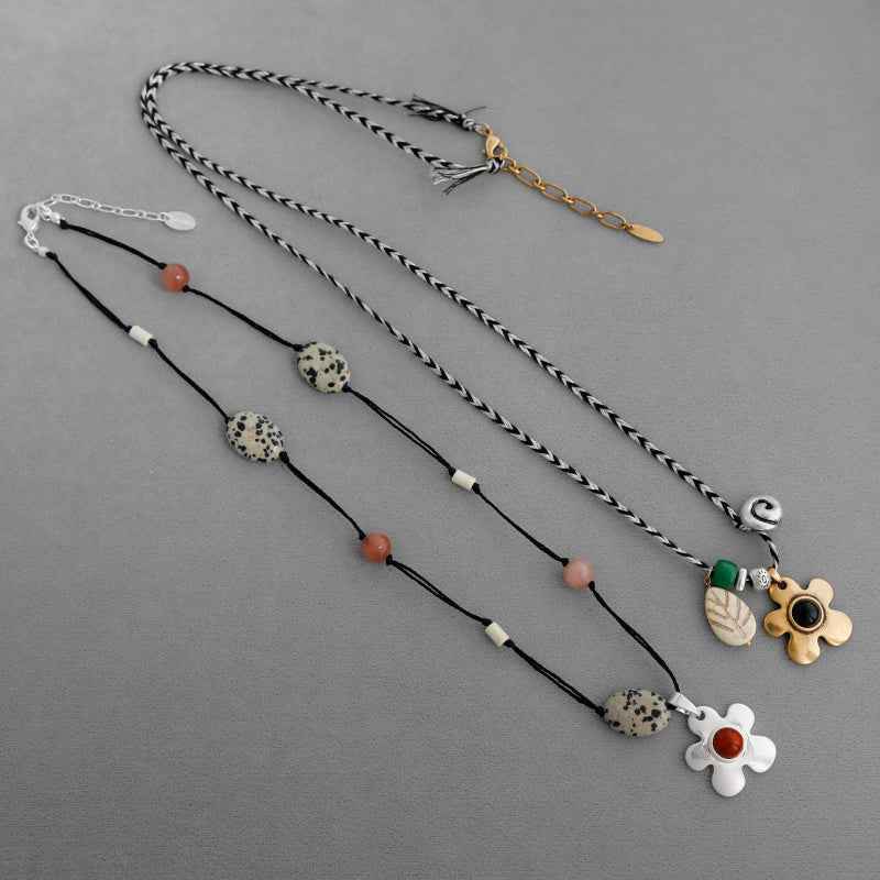 Garden Treasu re Long Necklace - Crystalory