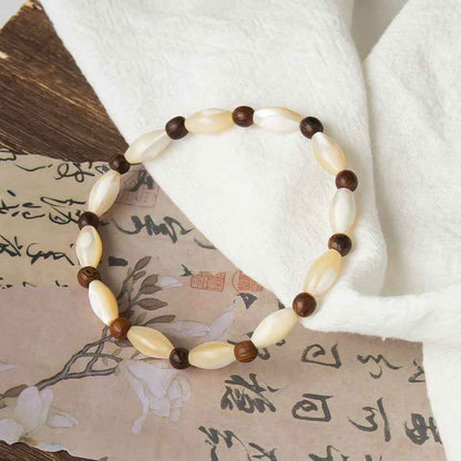 Shell Bead Bracelet