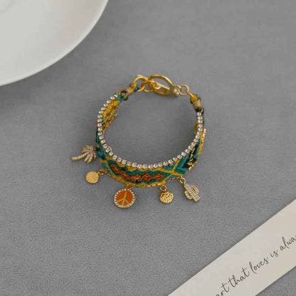 White Jade Beaded Bracele