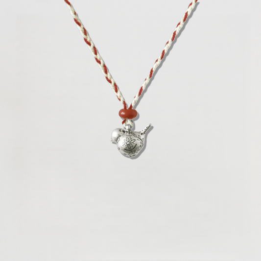 Handmade Bird Pendant Rope Necklace - Crystalory